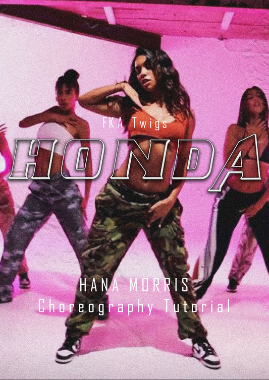 "Honda" Choreography Tutorial | Hana Morris