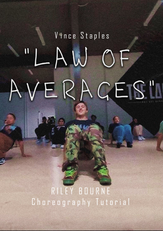 "Law Of Averages" Choreography Tutorial | Riley Bourne