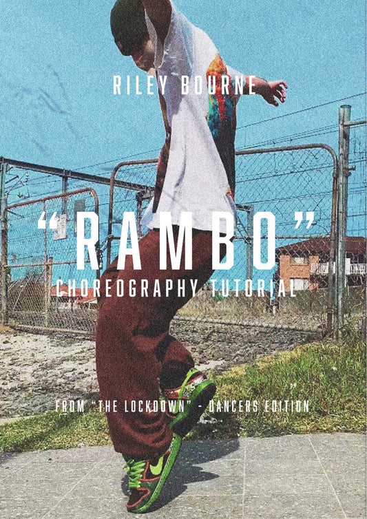 "Rambo" - Footwork Choreography Tutorial | Riley Bourne