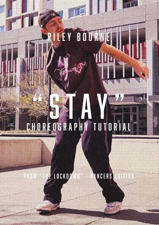"Stay" Choreography Tutorial | Riley Bourne